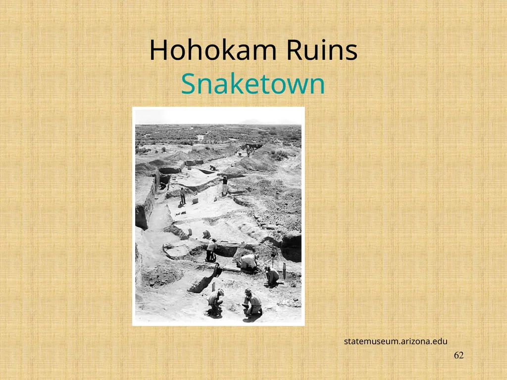 The Mogollon, the Anasazi, and the Hohokam - slide 62 of 62