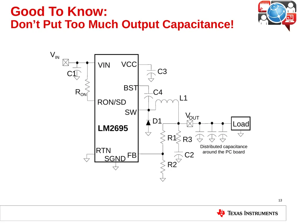 Buck Regulator Architectures 4.4 Constant On Time - slide 13 of 15