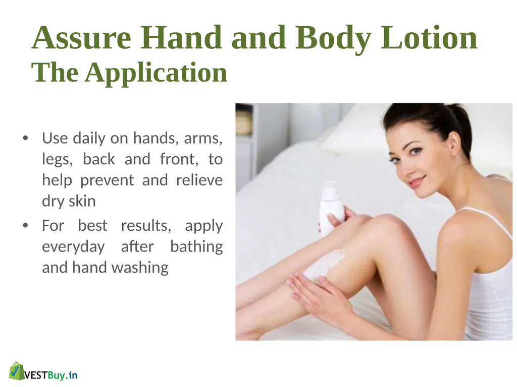 Why do we need a Hand & Body Lotion? The - slide 8 of 10