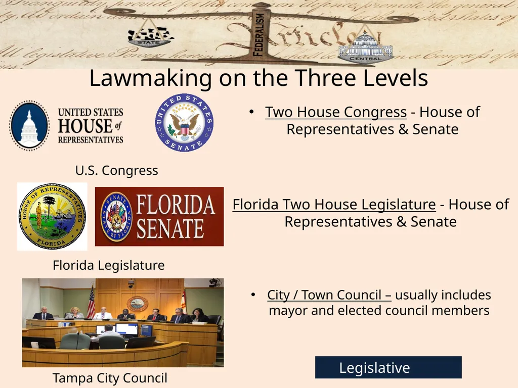 Federalism: Federal, state and local governments - slide 22 of 45