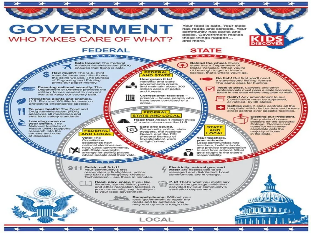 Federalism: Federal, state and local governments - slide 17 of 45
