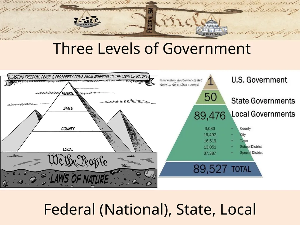 Federalism: Federal, state and local governments - slide 19 of 45