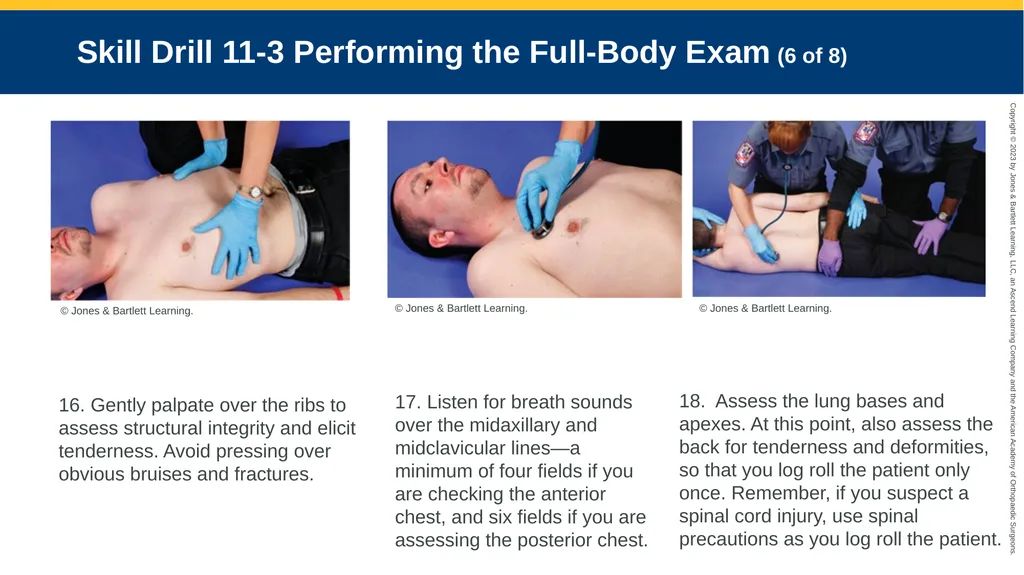Patient Assessment CHAPTER 11 Skill Drill 11-1 - slide 12 of 40