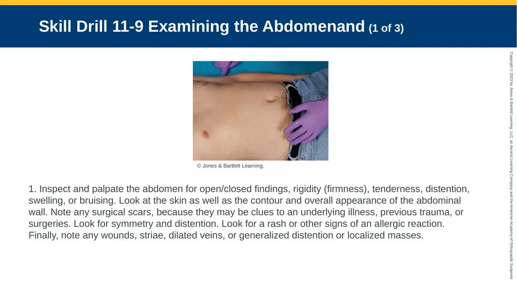 Patient Assessment CHAPTER 11 Skill Drill 11-1 - slide 25 of 40