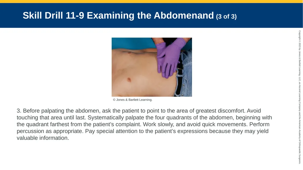 Patient Assessment CHAPTER 11 Skill Drill 11-1 - slide 27 of 40