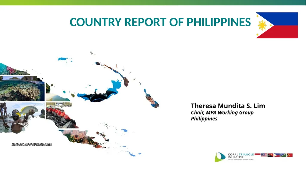 COUNTRY REPORT OF PHILIPPINES Theresa Mundita S. - slide 1 of 17