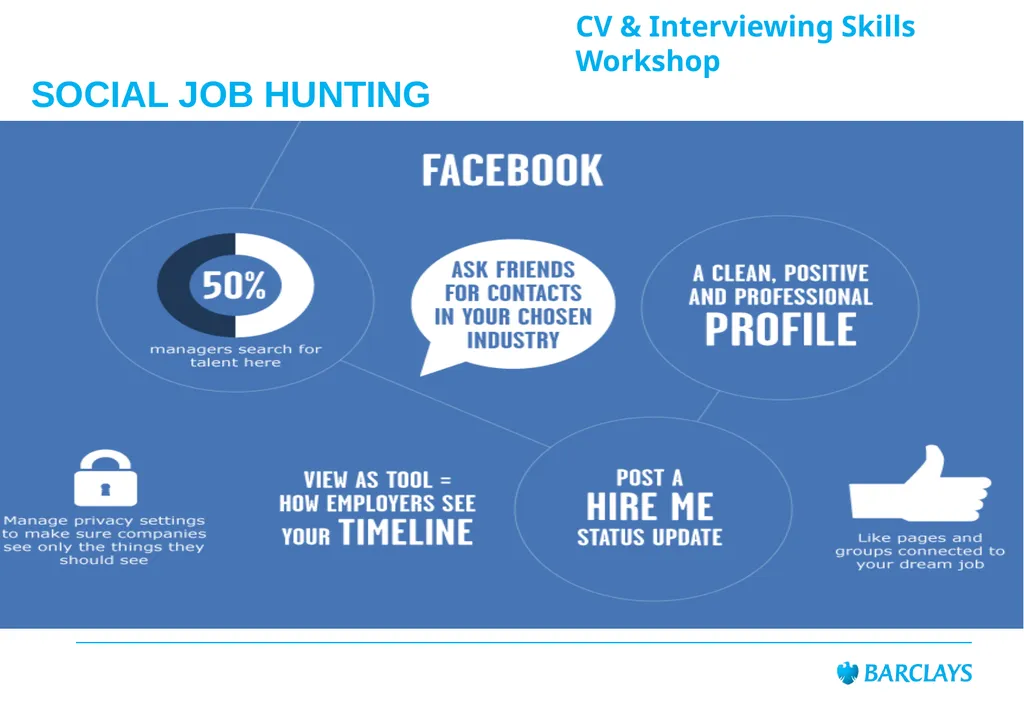 Barclays Internal Audit LifeSkills Event CV & - slide 39 of 43