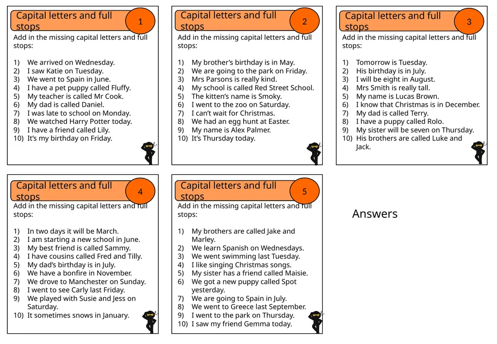 Whole School SPaG Starters Sample Ⓒ Vocabulary - slide 30 of 44