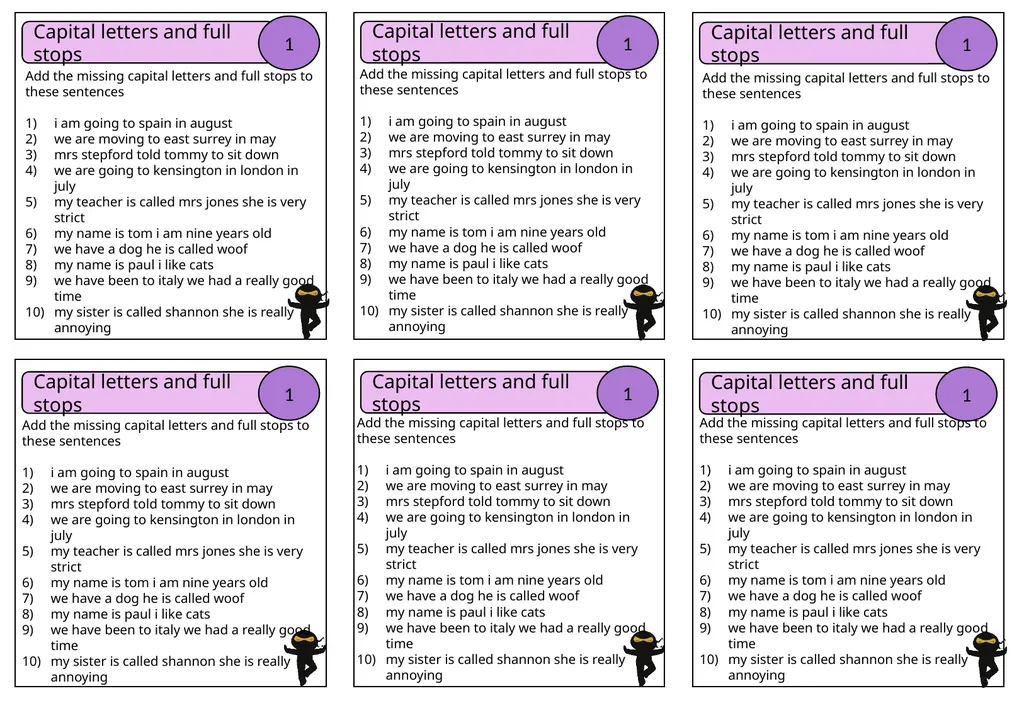Whole School SPaG Starters Sample Ⓒ Vocabulary - slide 4 of 44