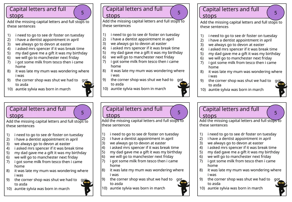 Whole School SPaG Starters Sample Ⓒ Vocabulary - slide 8 of 44