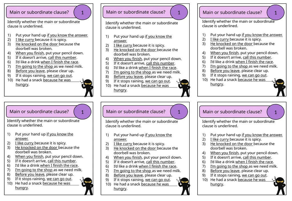 Whole School SPaG Starters Sample Ⓒ Vocabulary - slide 18 of 44