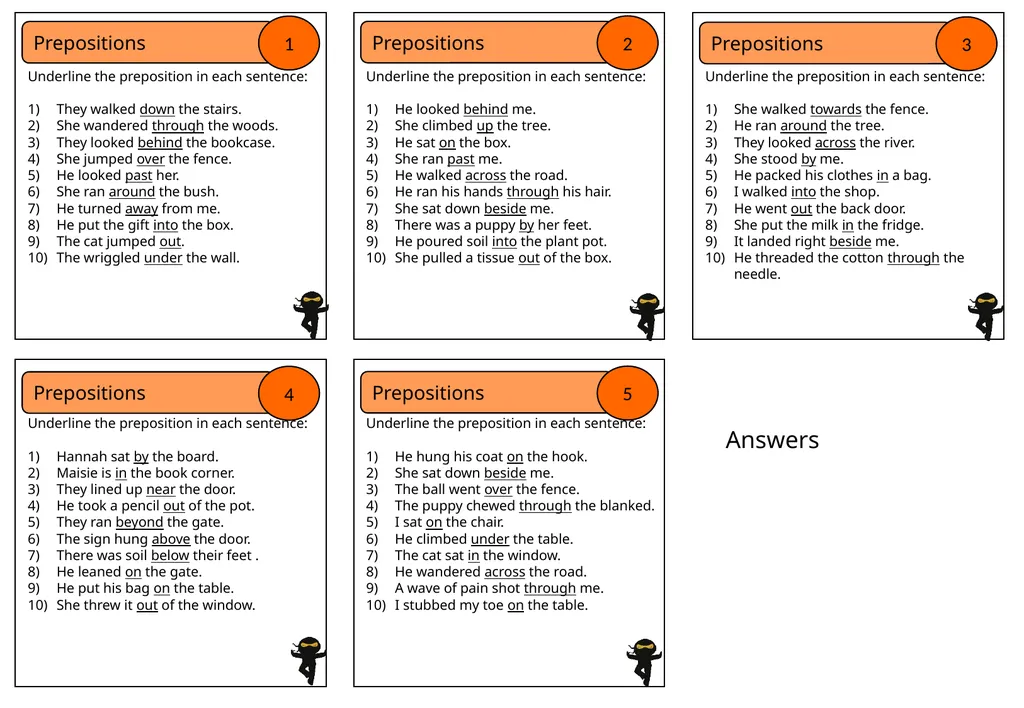 Whole School SPaG Starters Sample Ⓒ Vocabulary - slide 37 of 44