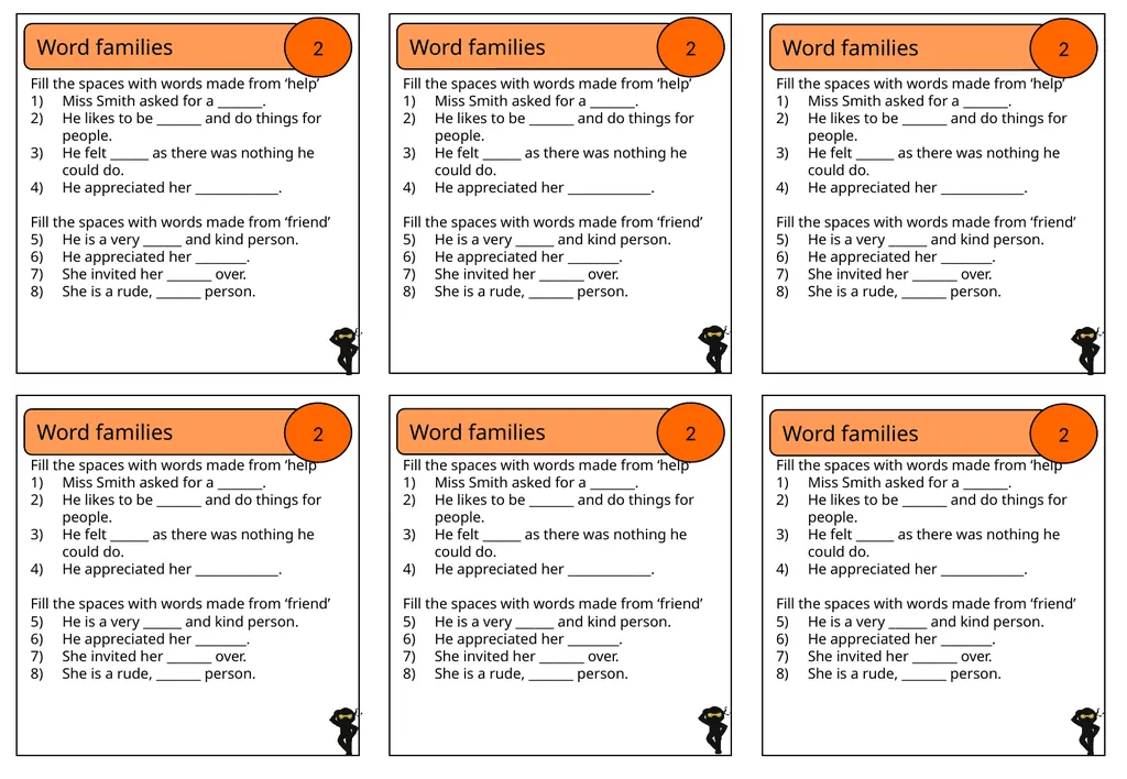 Whole School SPaG Starters Sample Ⓒ Vocabulary - slide 40 of 44