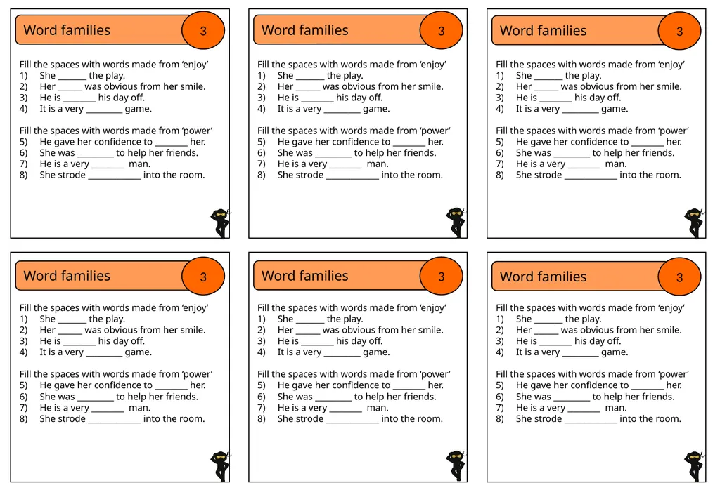 Whole School SPaG Starters Sample Ⓒ Vocabulary - slide 41 of 44