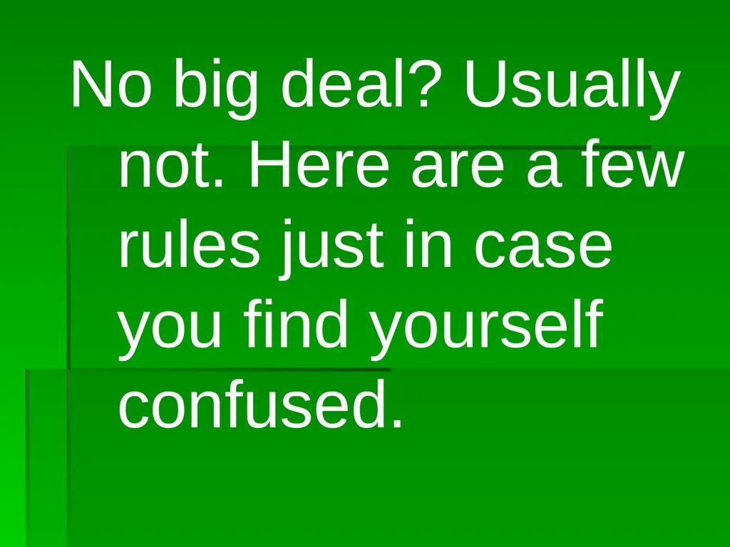 Subject/Verb Agreement A singular subject needs a - slide 9 of 73