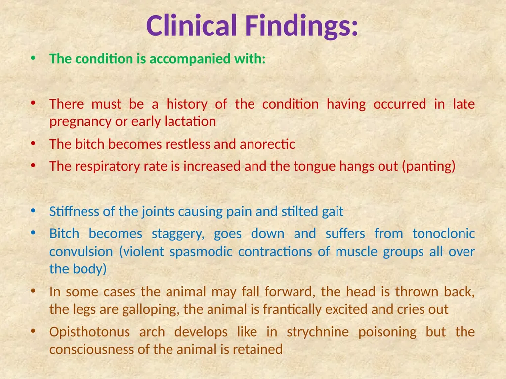 Eclampsia in Bitches The condition is also known - slide 4 of 11