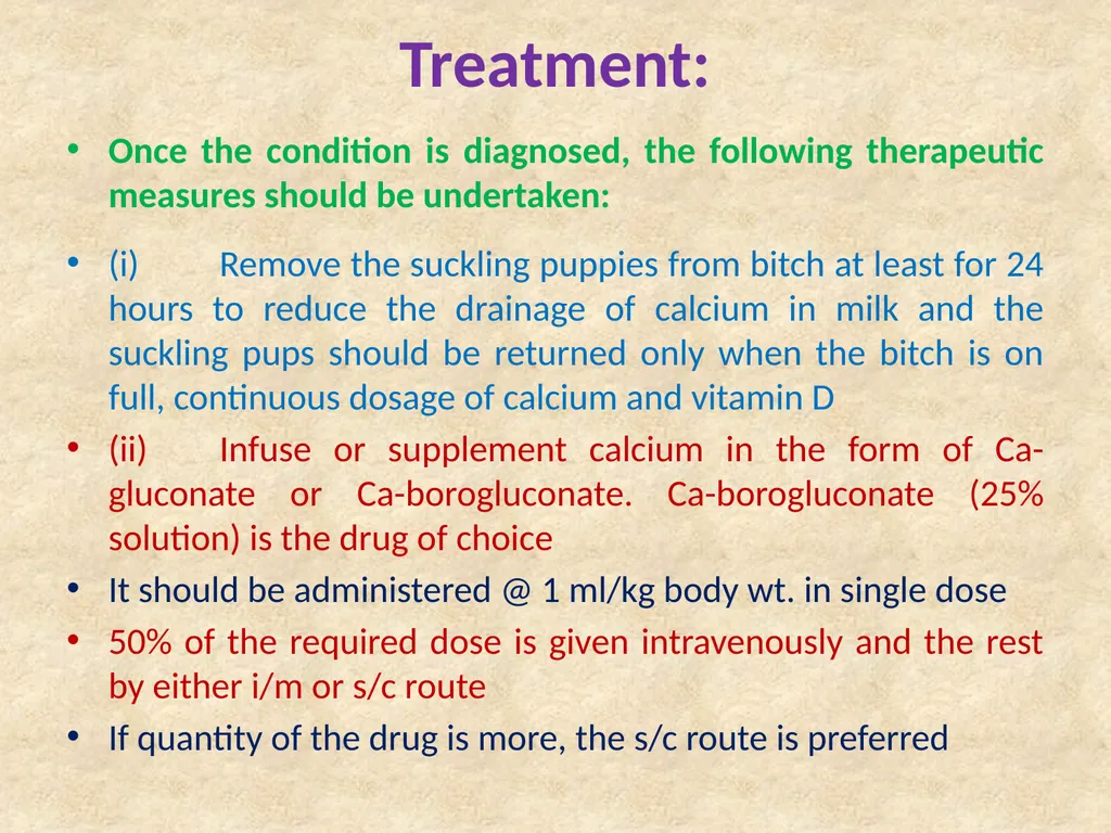 Eclampsia in Bitches The condition is also known - slide 10 of 11