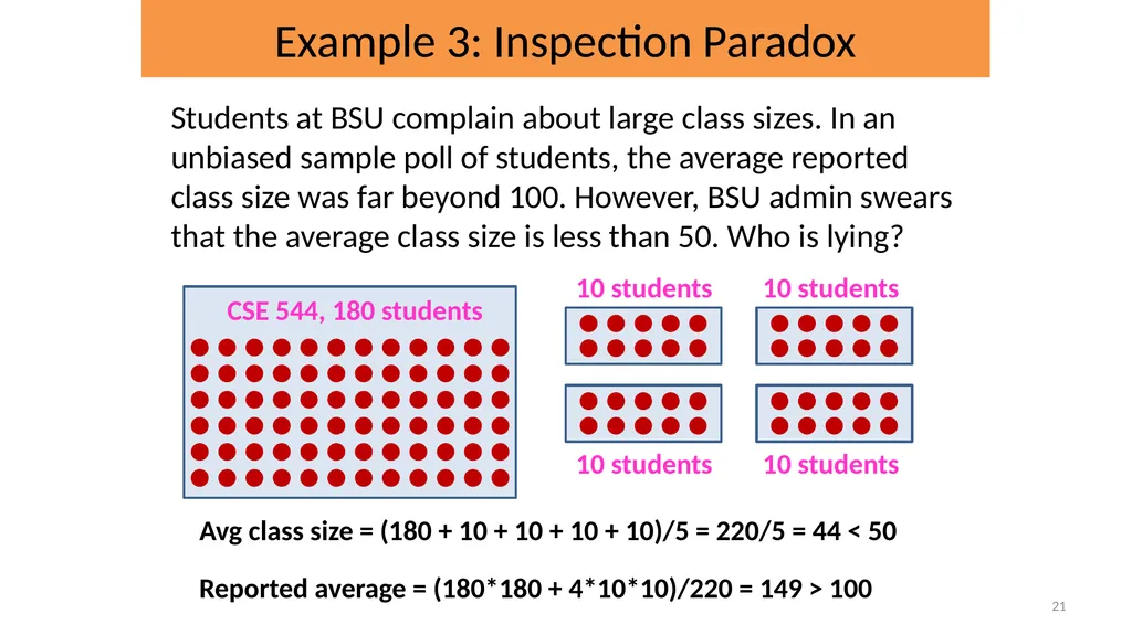 CSE 544, Spring 2025 Probability and Statistics - slide 21 of 34