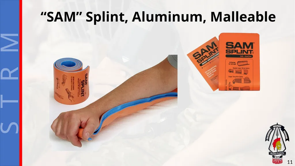 Perform First Aid for Bleeding Extremity and - slide 11 of 14