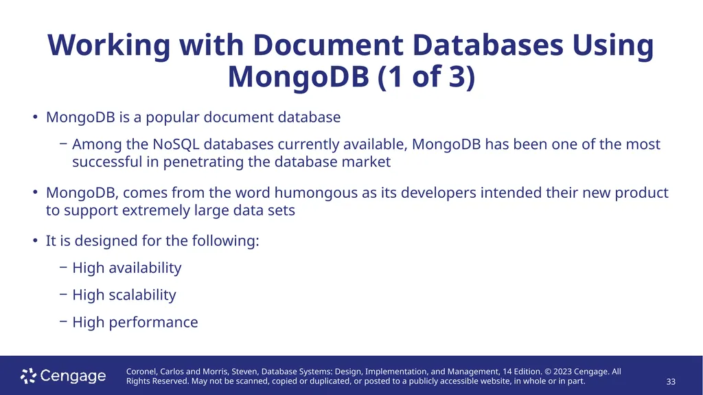 Database Systems: Design, Implementation, and - slide 33 of 43