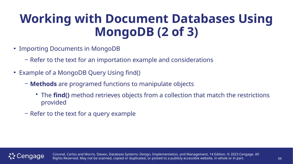 Database Systems: Design, Implementation, and - slide 34 of 43