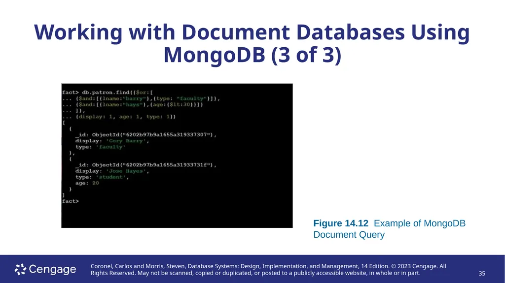 Database Systems: Design, Implementation, and - slide 35 of 43