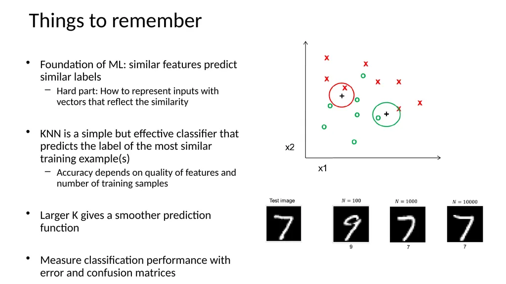 K-Nearest Neighbor Applied Machine Learning Derek - slide 39 of 43