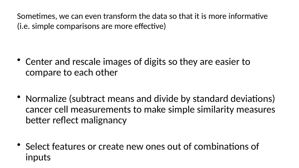K-Nearest Neighbor Applied Machine Learning Derek - slide 14 of 43