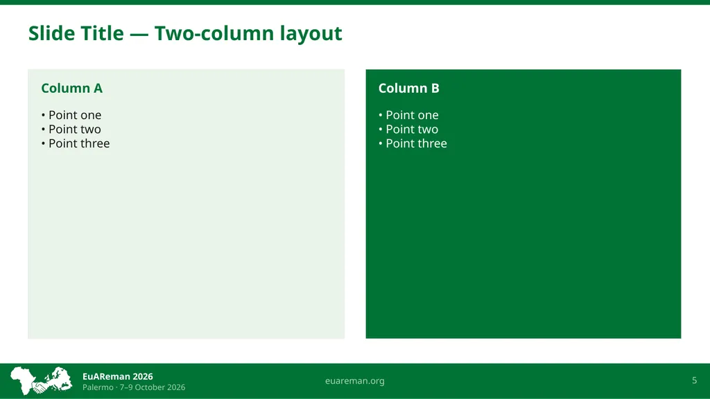 Presentation Title Goes Here A. Author¹* · B. - slide 5 of 9