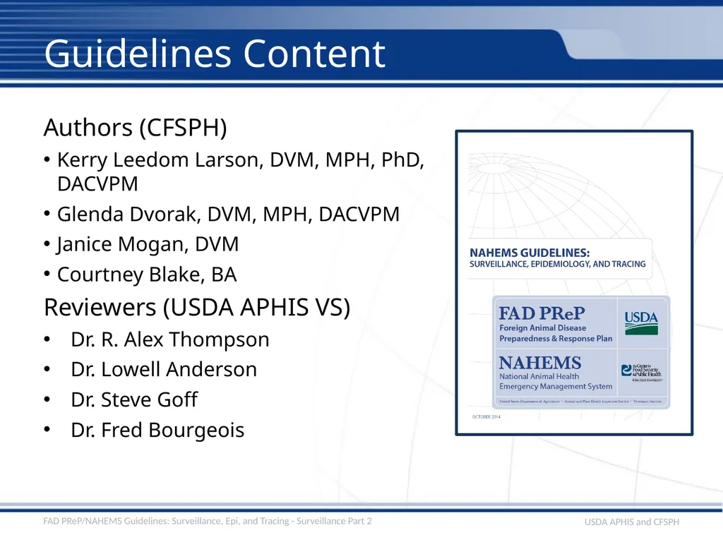 Surveillance, Epidemiology, and Tracing - slide 23 of 24