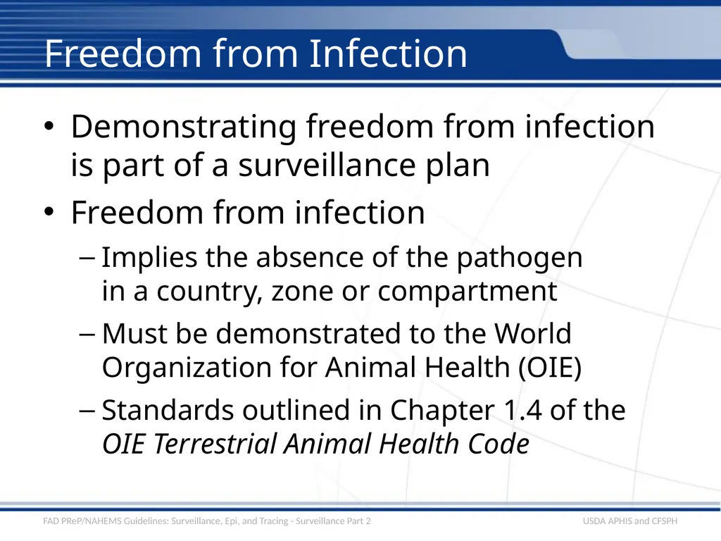 Surveillance, Epidemiology, and Tracing - slide 19 of 24