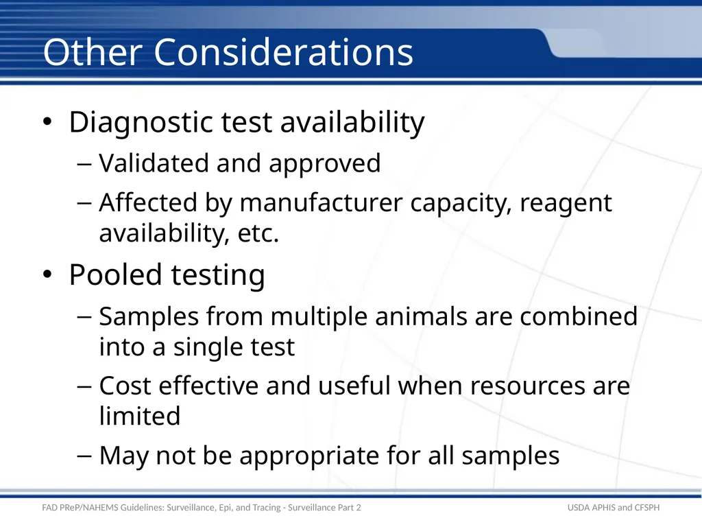 Surveillance, Epidemiology, and Tracing - slide 11 of 24