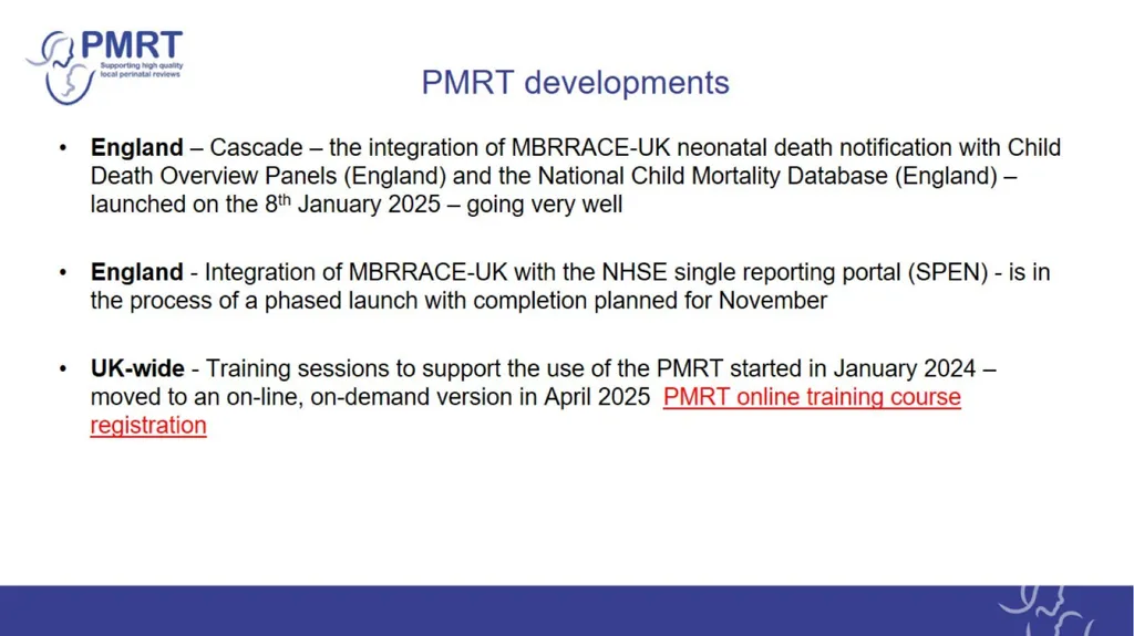 The PMRT – a tool designed to support: Annual - slide 25 of 28