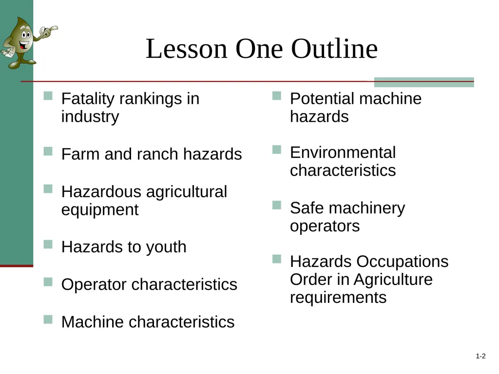 1-1 Gearing Up for Safety - Production Agriculture - slide 2 of 22