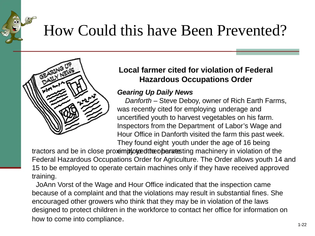 1-1 Gearing Up for Safety - Production Agriculture - slide 22 of 22