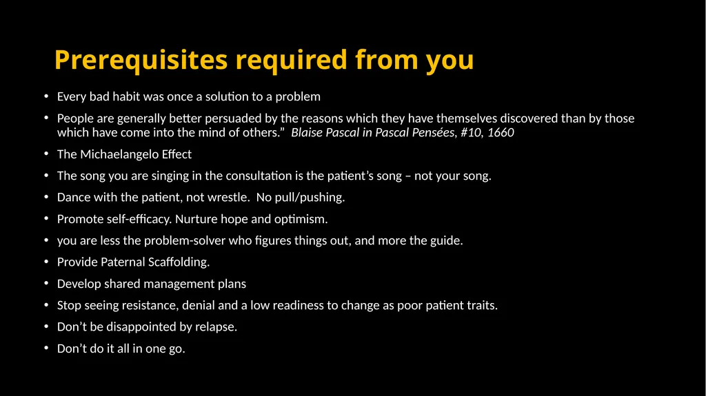 Mini Motivational Interviewing in the 10 minute - slide 11 of 38