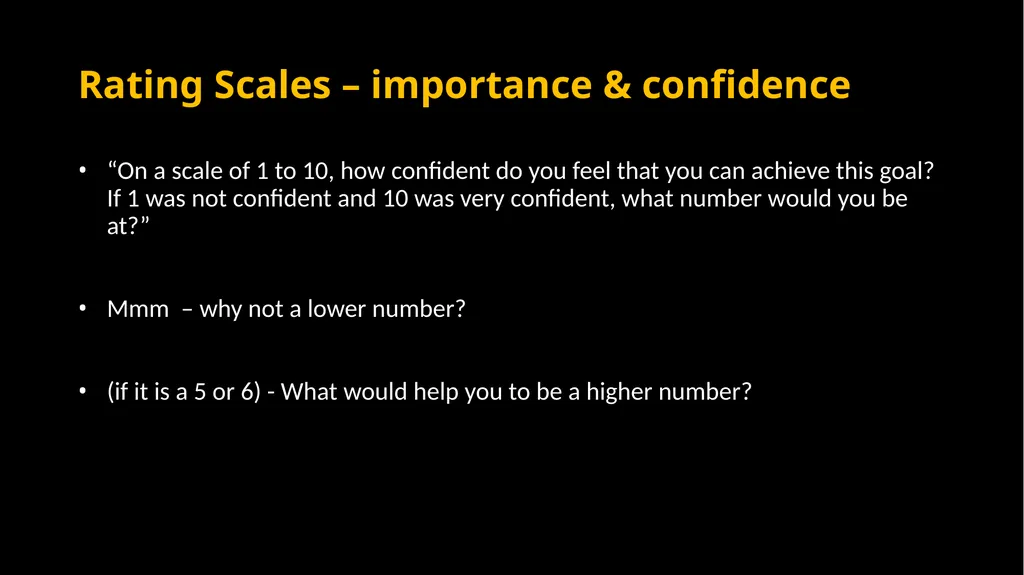 Mini Motivational Interviewing in the 10 minute - slide 32 of 38