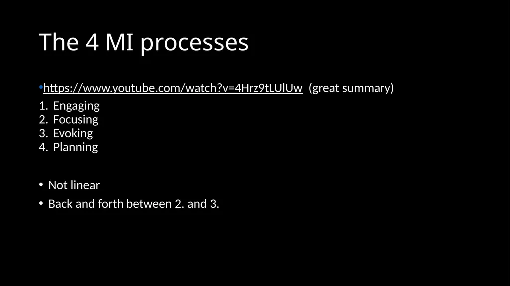 Mini Motivational Interviewing in the 10 minute - slide 17 of 38