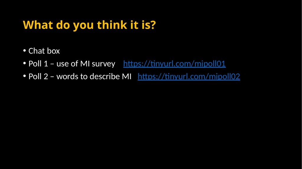 Mini Motivational Interviewing in the 10 minute - slide 4 of 38