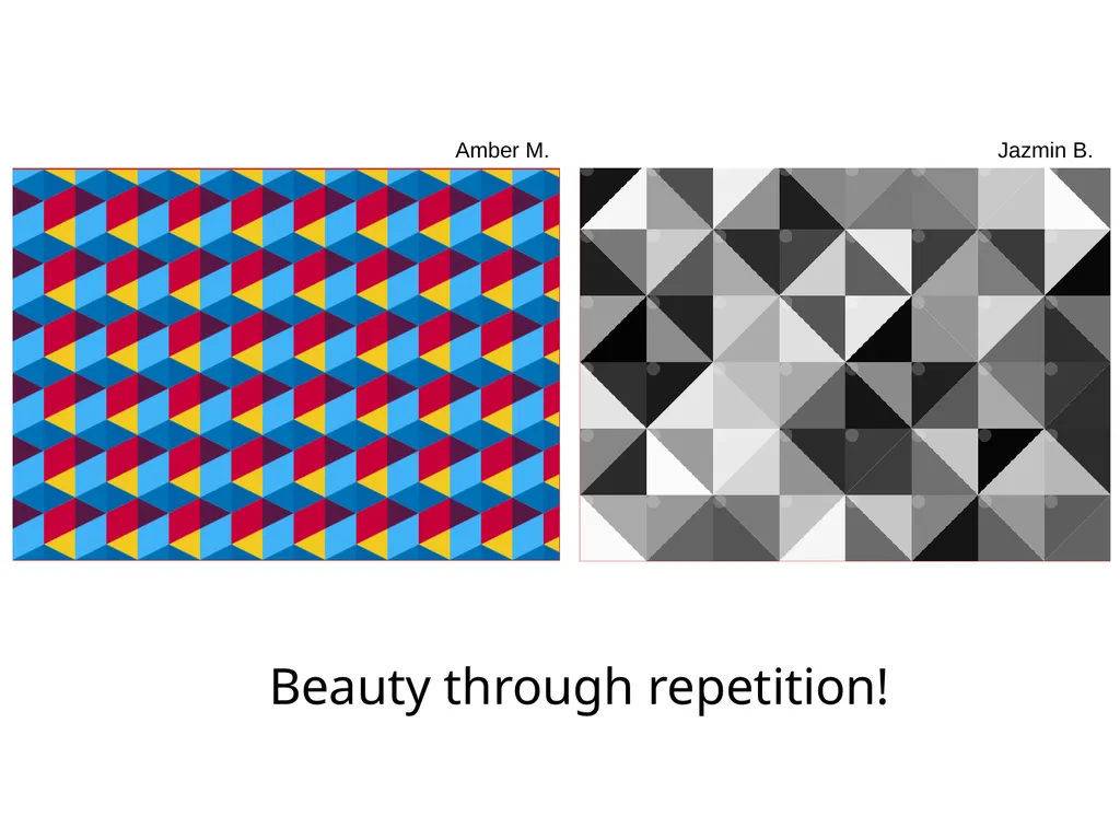 Underlying Principles of design Makes elements - slide 13 of 25