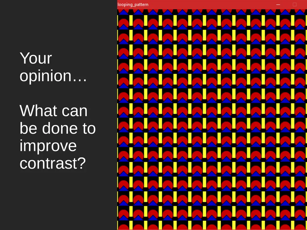 Underlying Principles of design Makes elements - slide 11 of 25