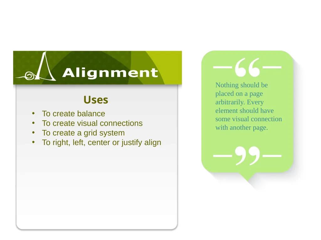 Underlying Principles of design Makes elements - slide 15 of 25
