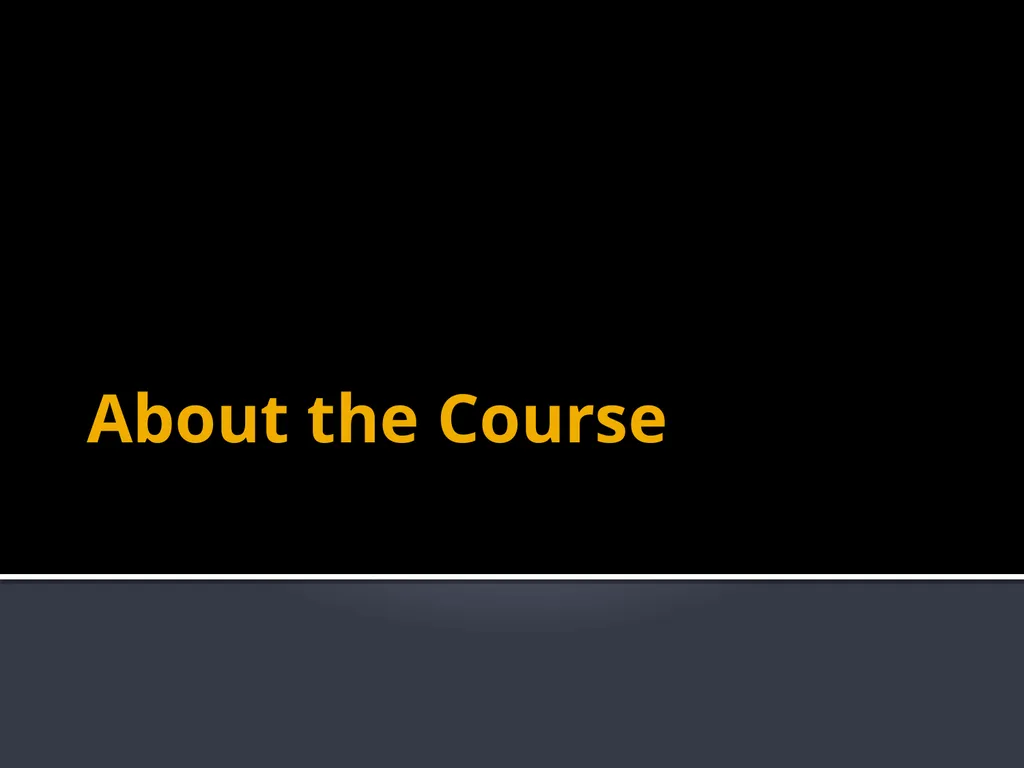 Mining of Massive Datasets: Course Introduction - slide 18 of 28