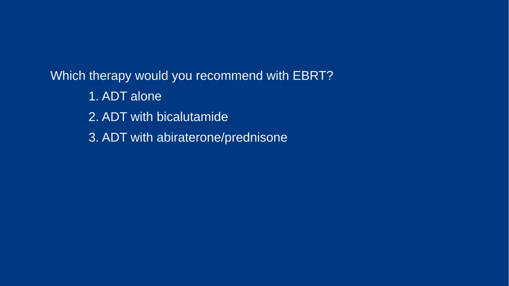 Treatment Intensification for Locally Advanced and - slide 16 of 48