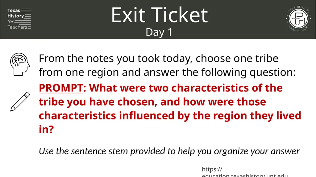 Unit 1: Natural Texas and Its People Lesson 5: - slide 21 of 24
