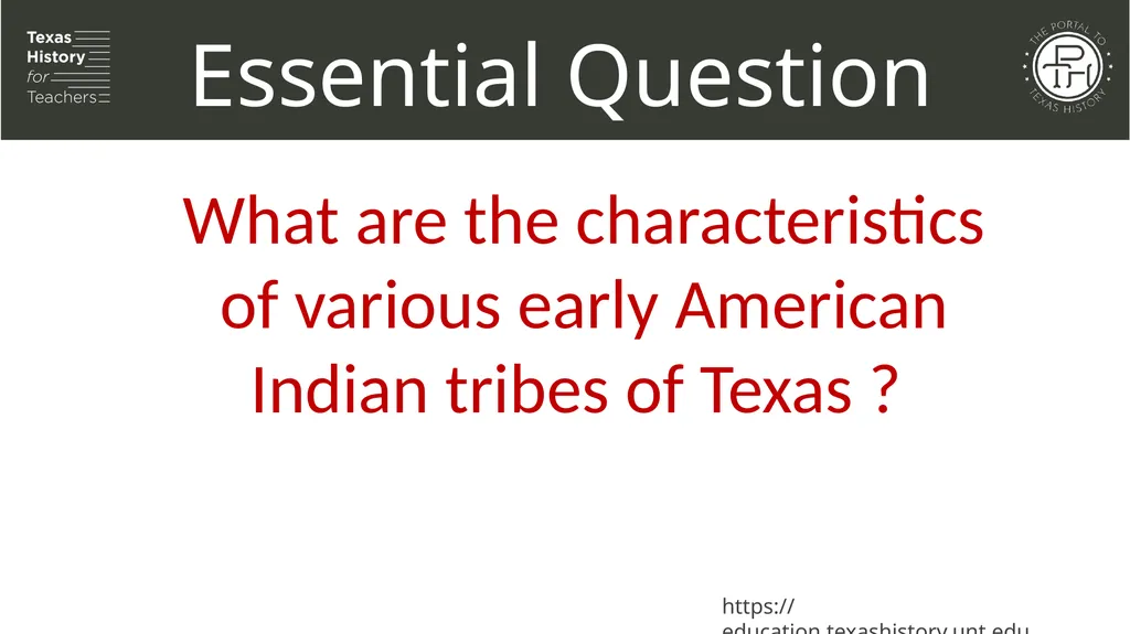 Unit 1: Natural Texas and Its People Lesson 5: - slide 5 of 24