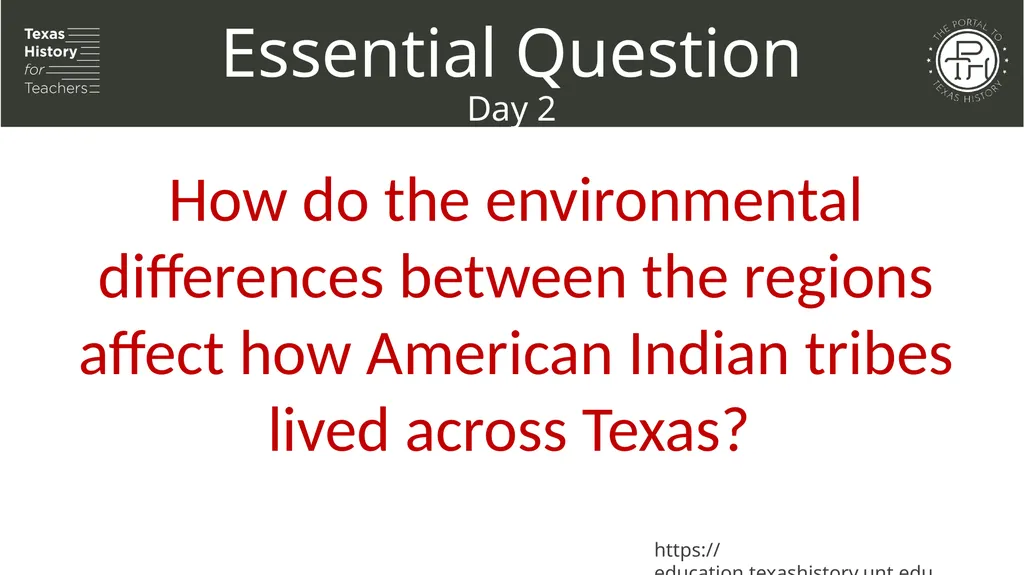 Unit 1: Natural Texas and Its People Lesson 5: - slide 8 of 24