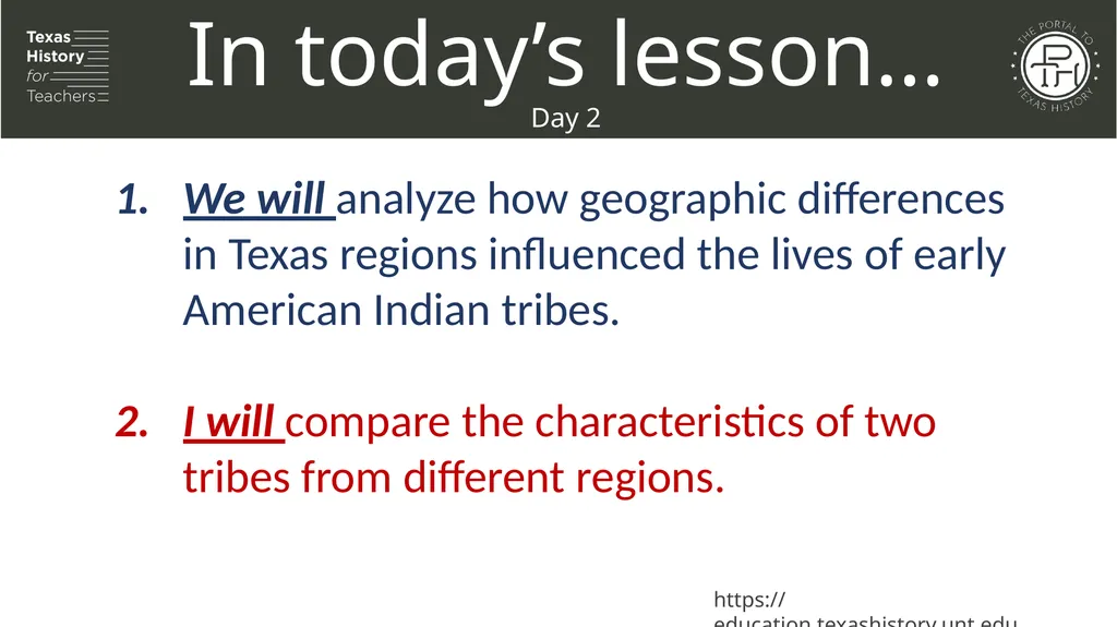 Unit 1: Natural Texas and Its People Lesson 5: - slide 9 of 24