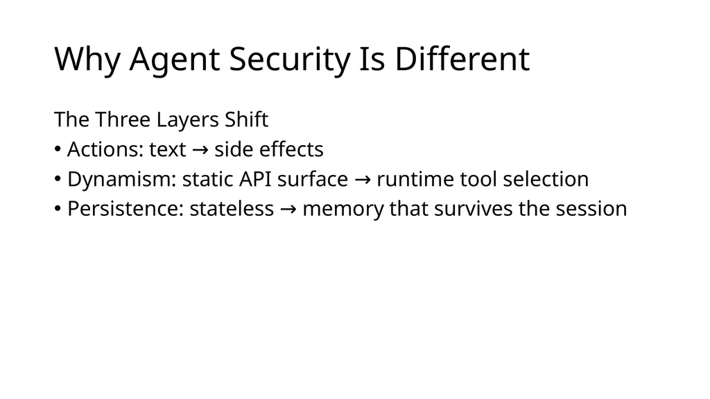 Large Language Model Agent Security COMP 4634 - slide 13 of 44