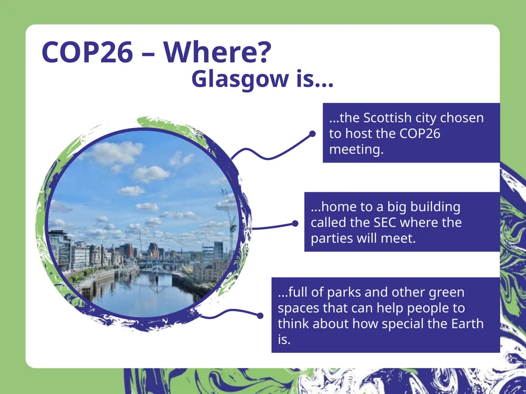 COP26 – Our Climate Our Future Our planet is at - slide 6 of 20